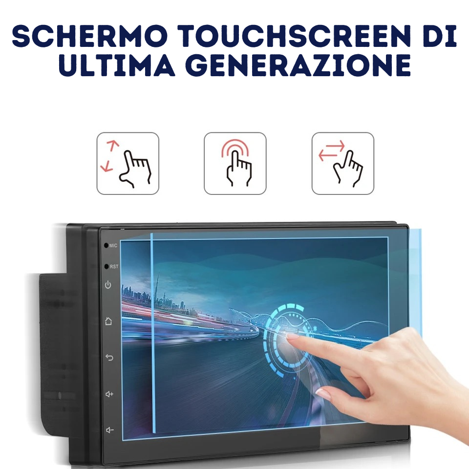 Android/Apple 2 Din 10 Zoll Carplay Autoradio | BeSmart™