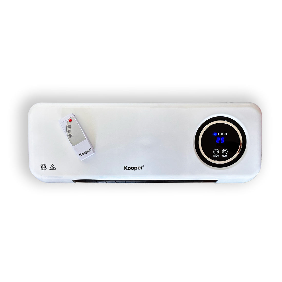 MAX 2000W Inverter wall-mounted ceramic convector with remote control | BeSmart™