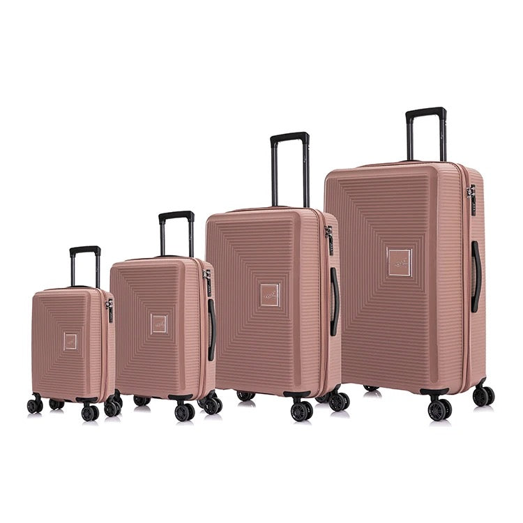 Set of 4 rigid ABS trolleys + free suitcase weighing scale | BeSmart™