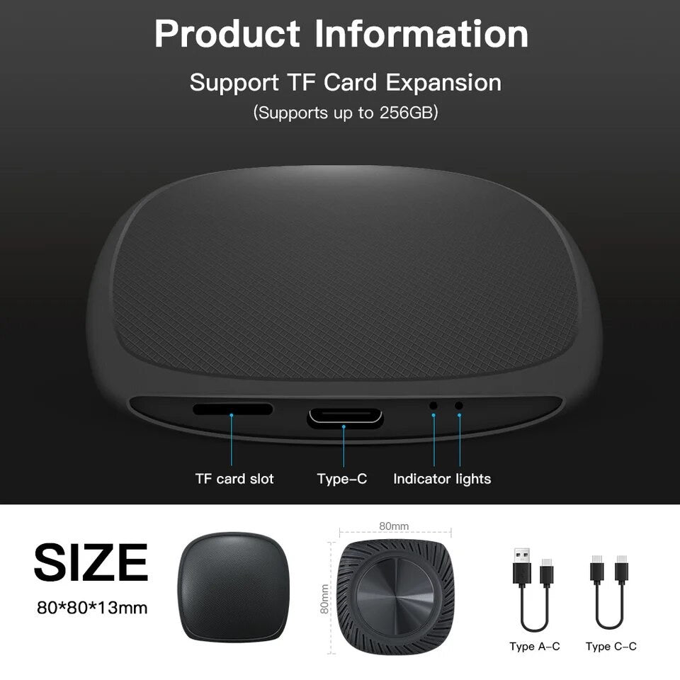 AI Box Carplay und Android Auto Carlink unterstützen kabellos | BeSmart™