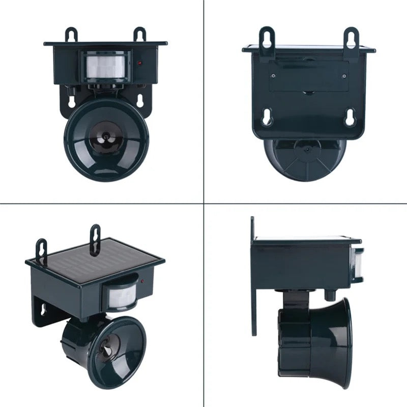 Ultrasonic repellent with integrated solar panel | BeSmart™