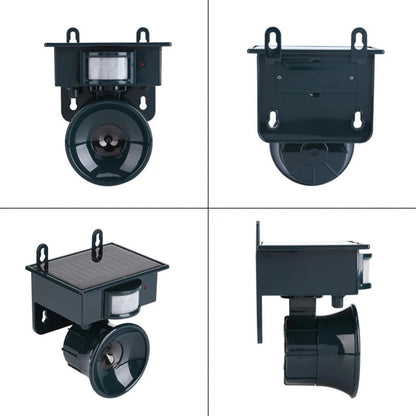 Ultrasonic repellent with integrated solar panel | BeSmart™