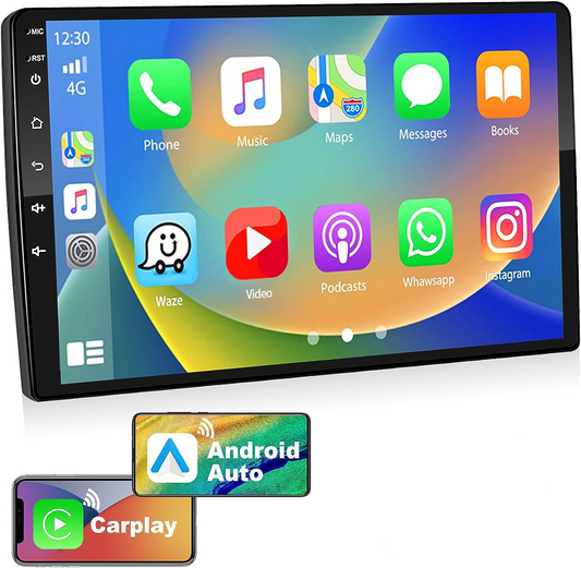 Android/Apple 2 din 10 inch carplay car radio | BeSmart™