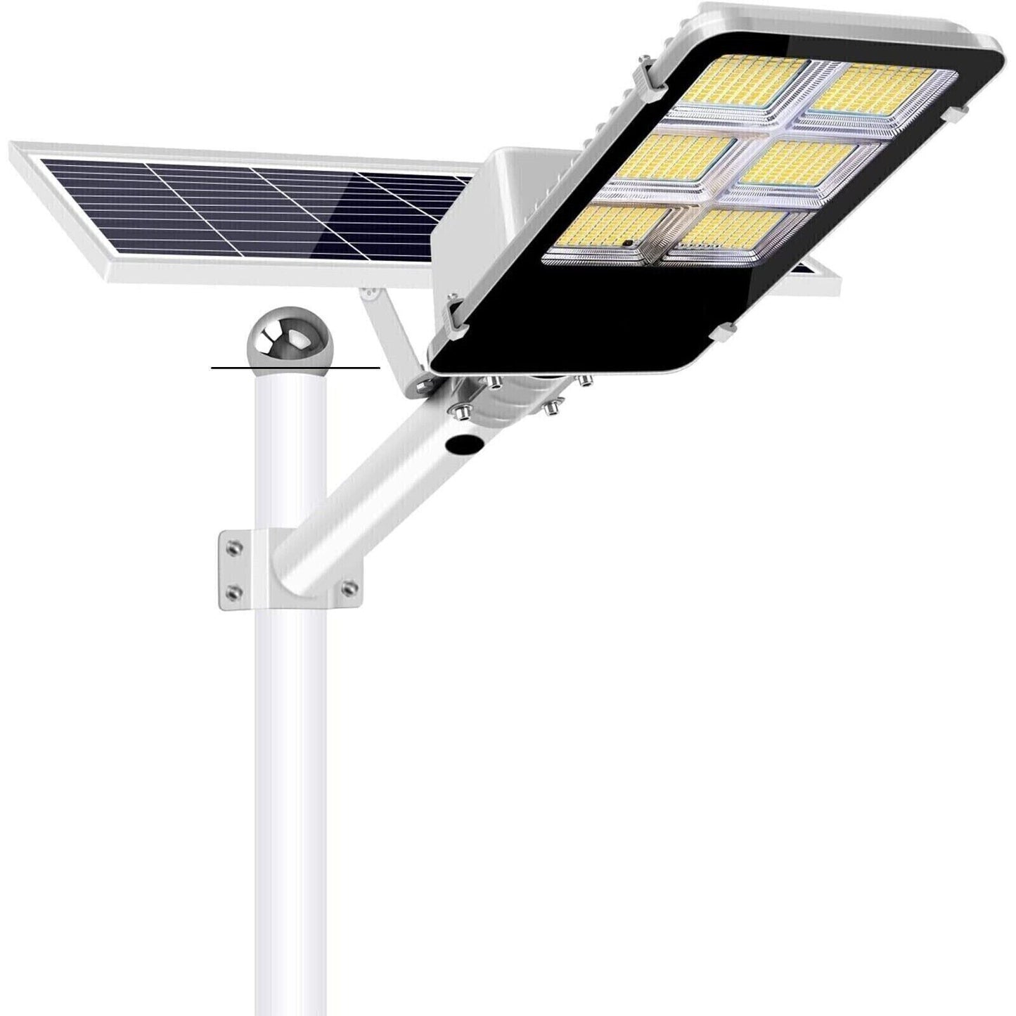 Street lamp with pole and 400W solar panel | BeSmart™