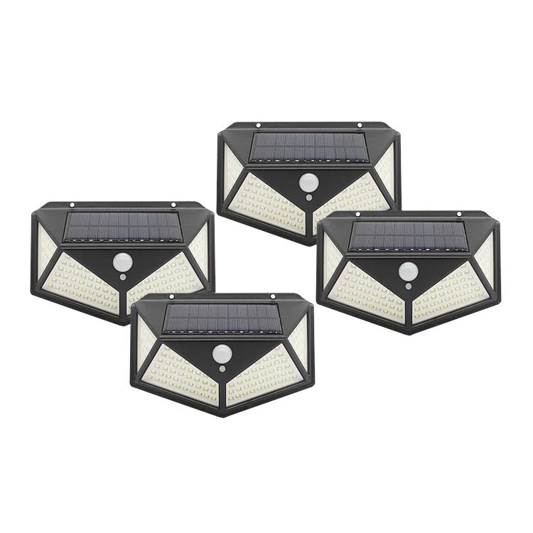 Set mit 4 solarbetriebenen Außenstrahlern | BeSmart™